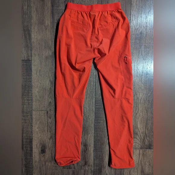 Patagonia Women's Bright Orange Chambeau Rock Hiking Pants Size 0 Zip Pockets - Picture 10 of 14